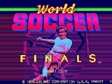 World Soccer Finals screen shot title